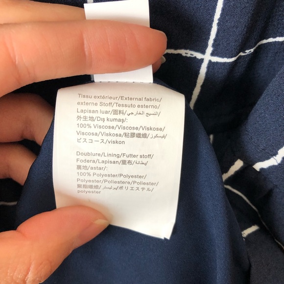 Galeries Lafayette women’s blue casual dress size 38 (US size 6) - Picture 7 of 8